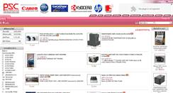 Desktop Screenshot of printerservicecentre.com